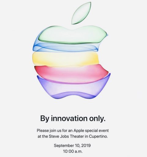 Приглашение на презентацию Apple 2019