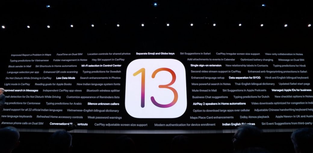 Презентация iOS 13