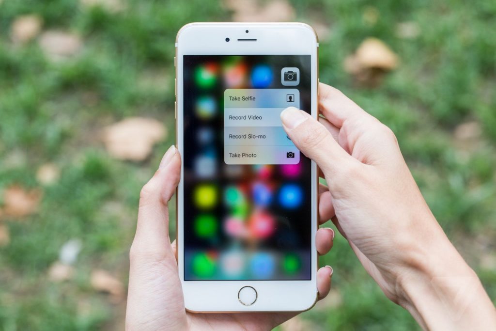 3D Touch на iPhone