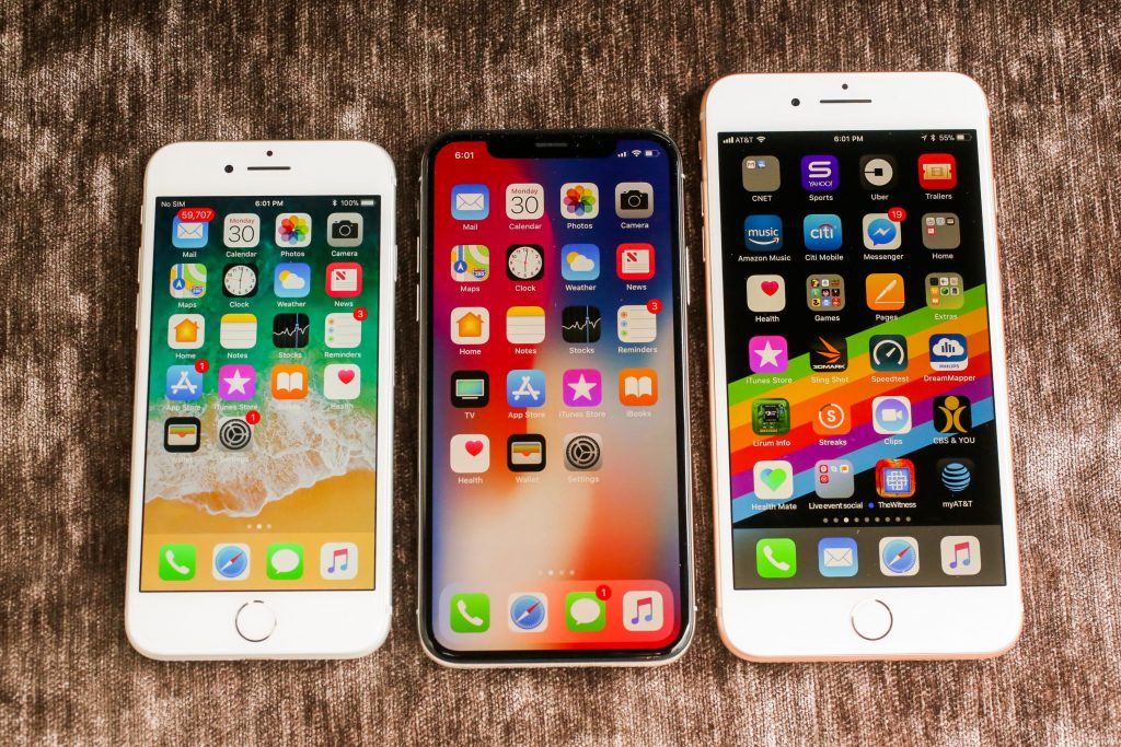 iPhone 8, iPhone 8 Plus и iPhone X