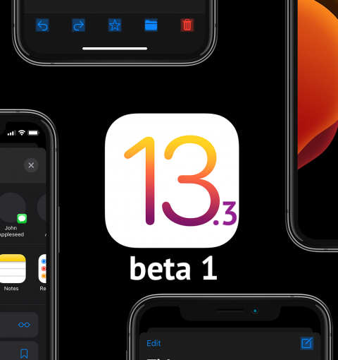iOS 13.3 beta 1