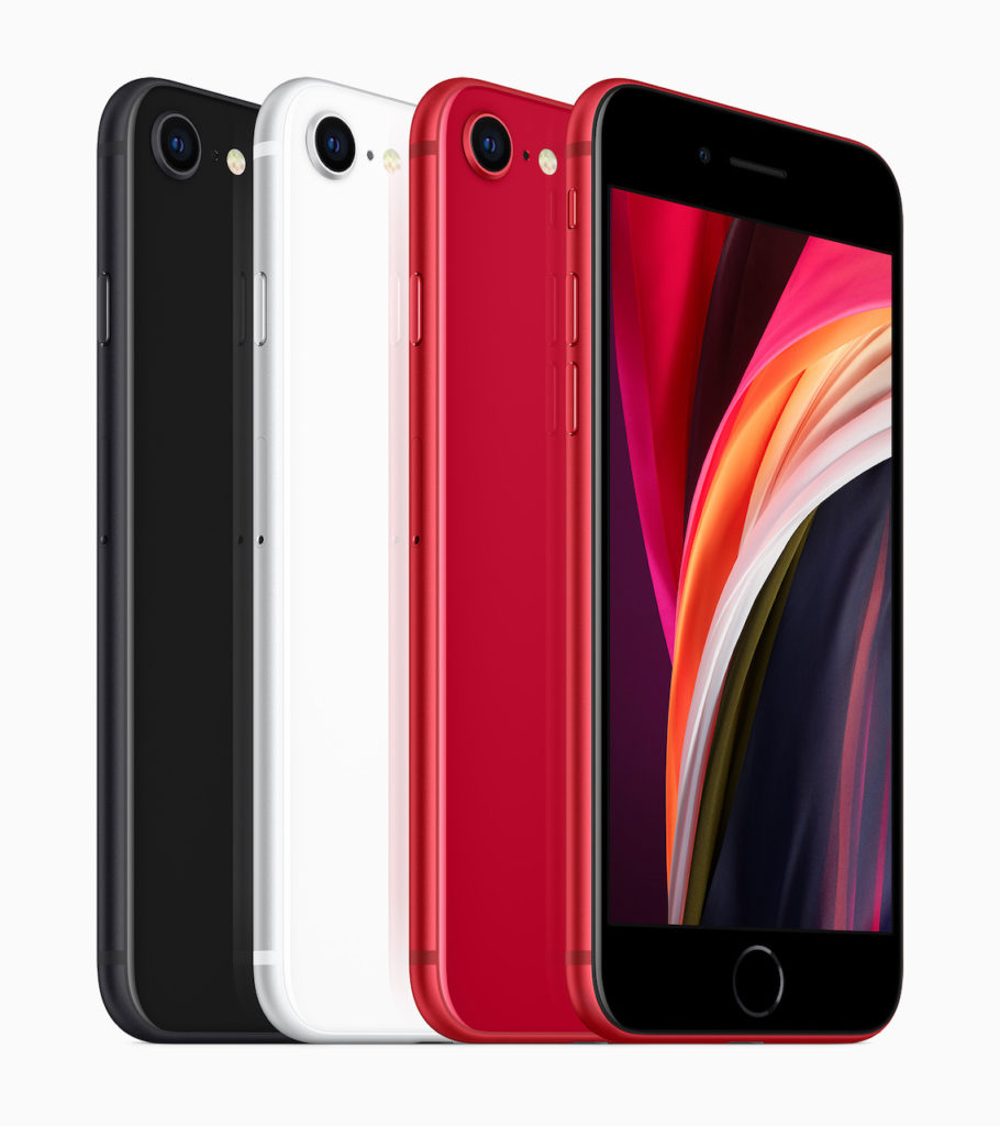 Все цвета iPhone SE 2 – го поколения
