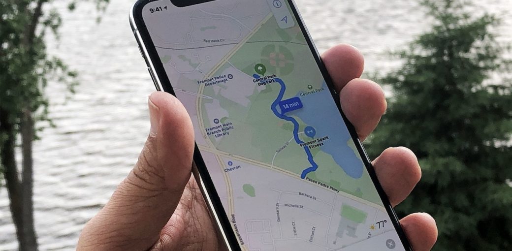 Apple Maps на iPhone