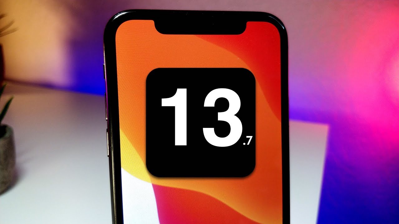 Обновление apple ios 13