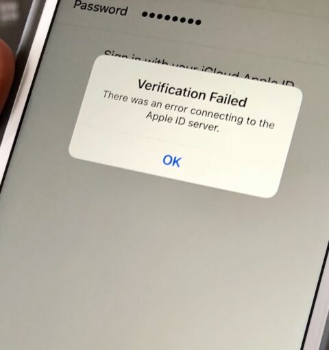 Ошибка соединения с сервером на iPhone