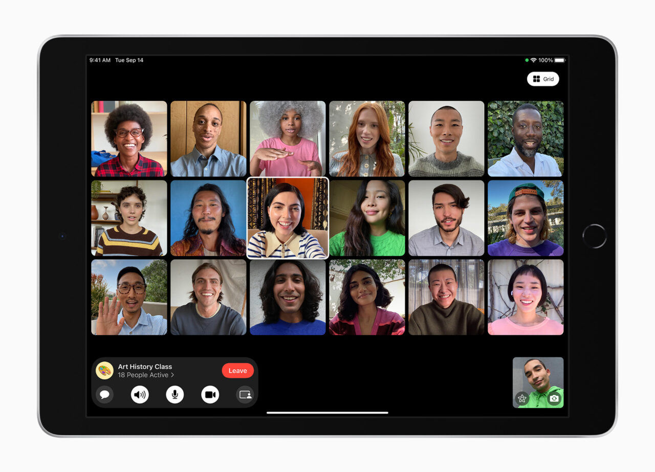 iPad 9 – го поколения на iPadOS 15