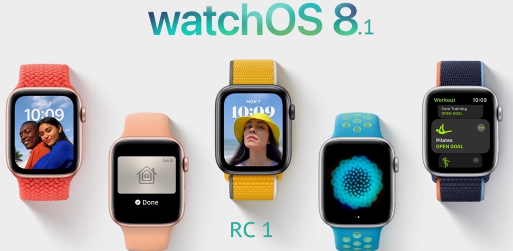 watchOS 8.1 RC 1