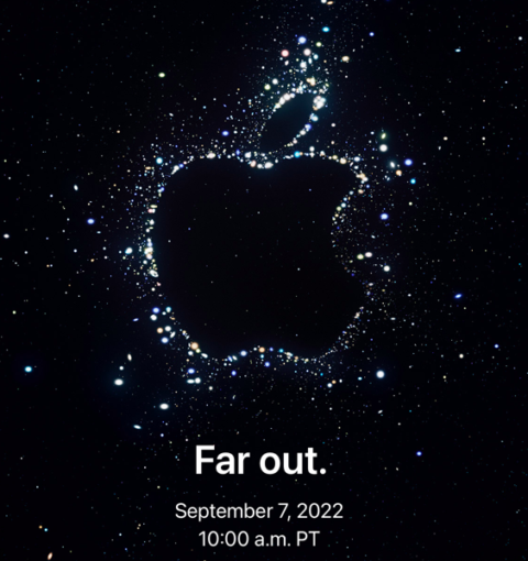 Приглашение Apple на презентацию 7 сентября 2022 года